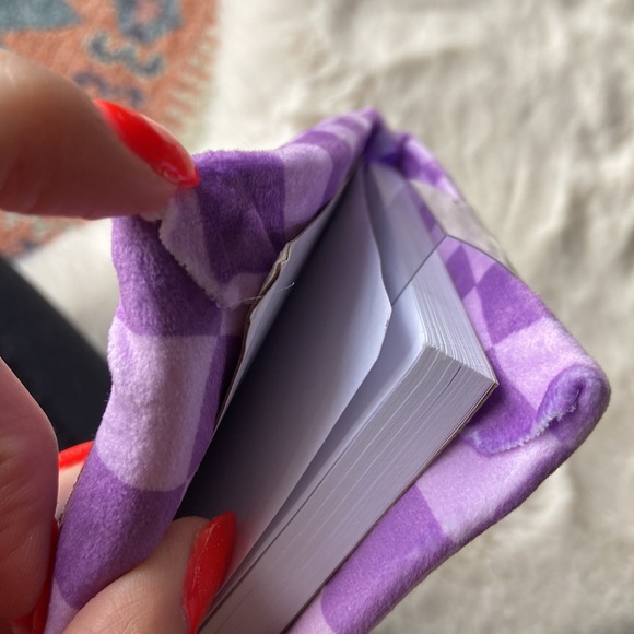 Claire’s lock diary gameboy video game notebook journal purple plushie girls - Picture 12 of 16